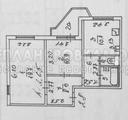 План 2-комнатной квартиры серии ПД4 с размерами
