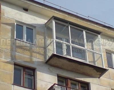 Нарушения при остеклении балкона