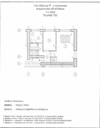 Перепланировка двухкомнатной квартиры в I-511: инженерное обследование