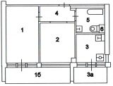 перепланировка двухкомнатной квартиры дома серии МГ 601