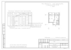 Перепланировка однокомнатной квартиры II-68, план после