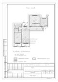 Перепланировка трехкомнатной квартир П-55, план полов