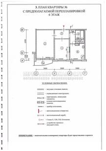 Перепланировка 2 х комнатной квартиры в П-44: техническое заключение МНИИТЭП