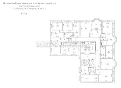 План этажа дома в ЖК Домашний