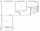 Демонтажно-монтажный план квартиры серии II-49
