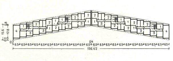 Поэтажный план II-68-04