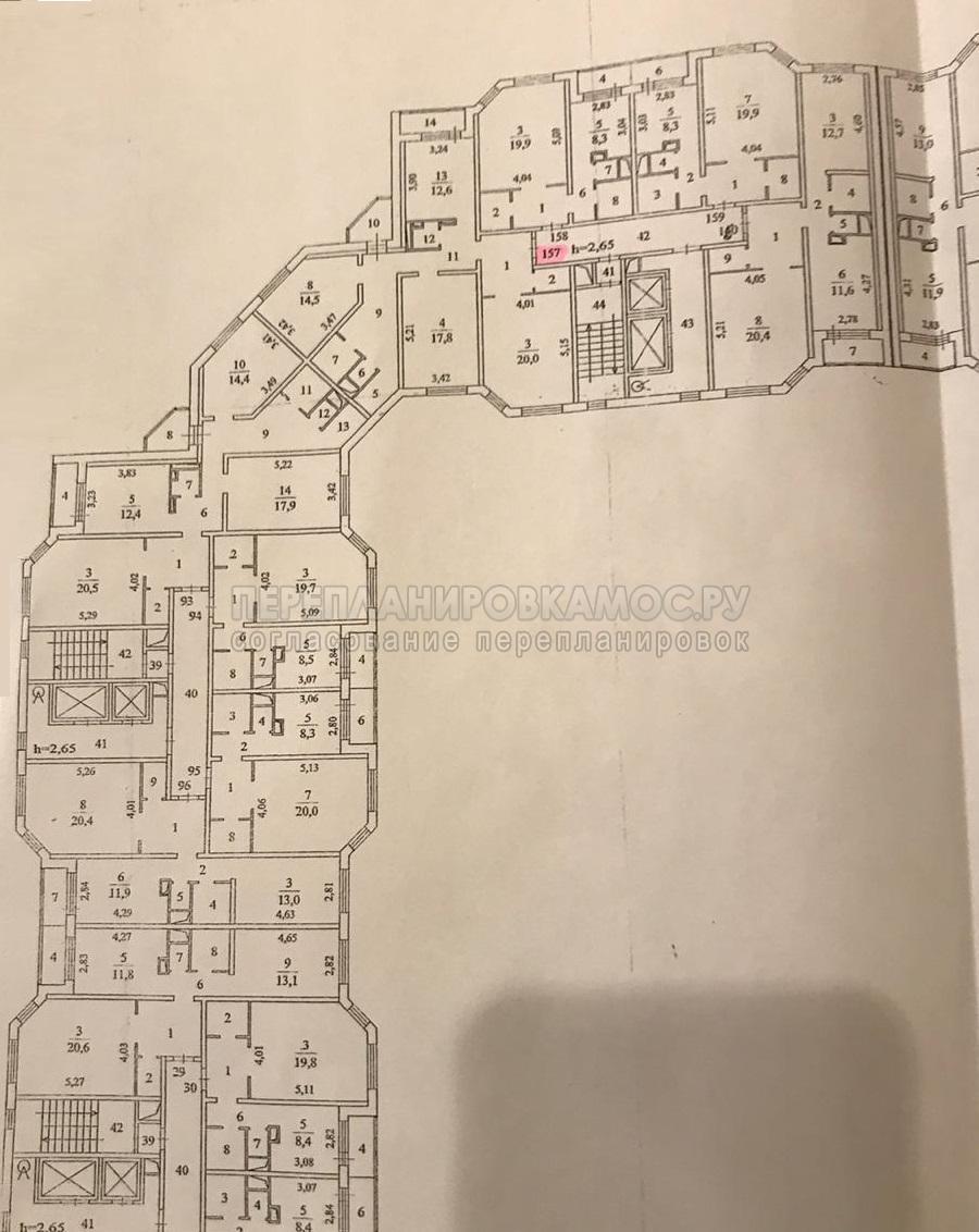 План этажа ИП46С